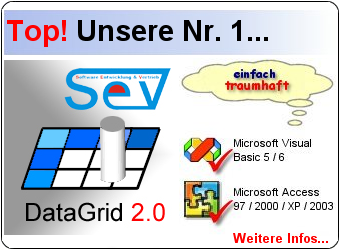 Top! sevDataGrid 2.0 - Universelles DataGrid- und ListView-Control!